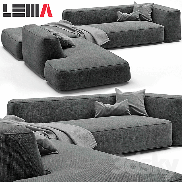 LEMAMOBILI CLOUD SOFA 2 3DModel