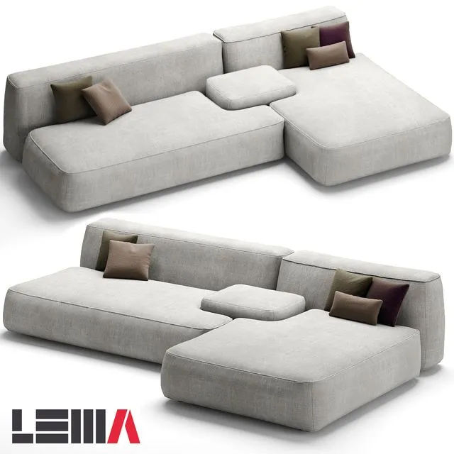 LEMAMOBILI CLOUD SOFA 3D Model