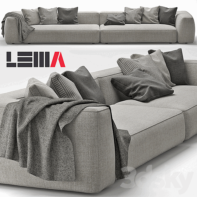 LEMAMOBILI CLOUD SOFA 4 3DModel