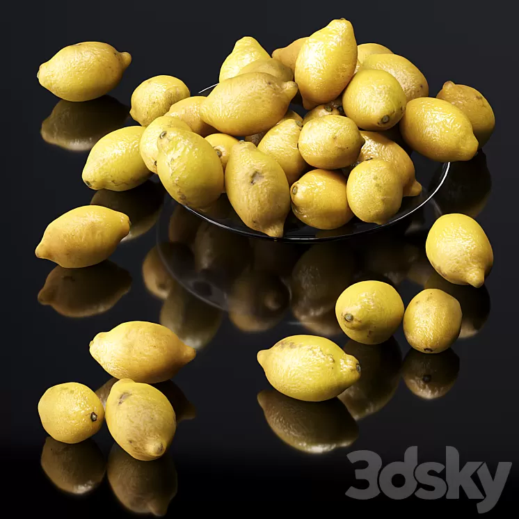 Lemons 3D Model