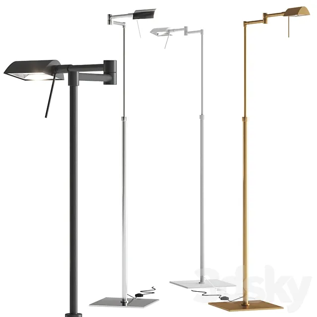 LENG Metal floor lamp by Aromas del Campo 3DModel