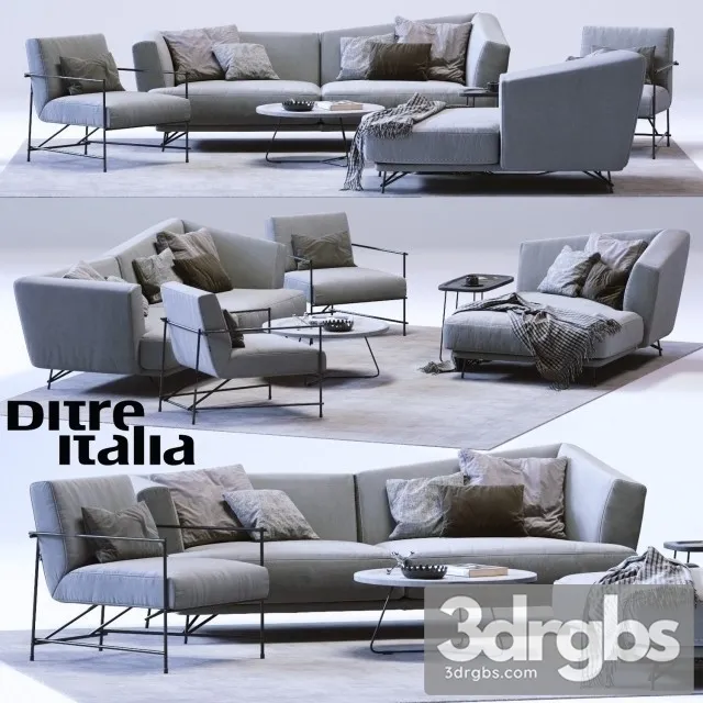 Lennox Kyo Sofa 01 3D Model Free