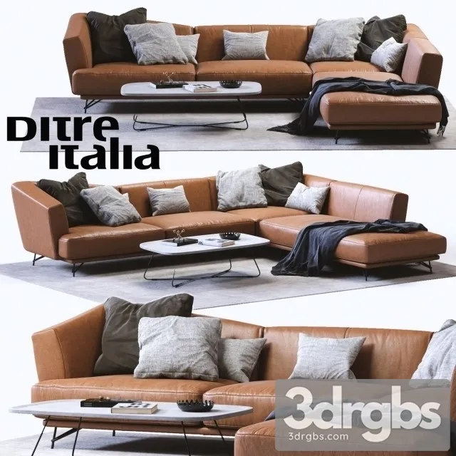 Lennox Sofa 01 3D Model Free