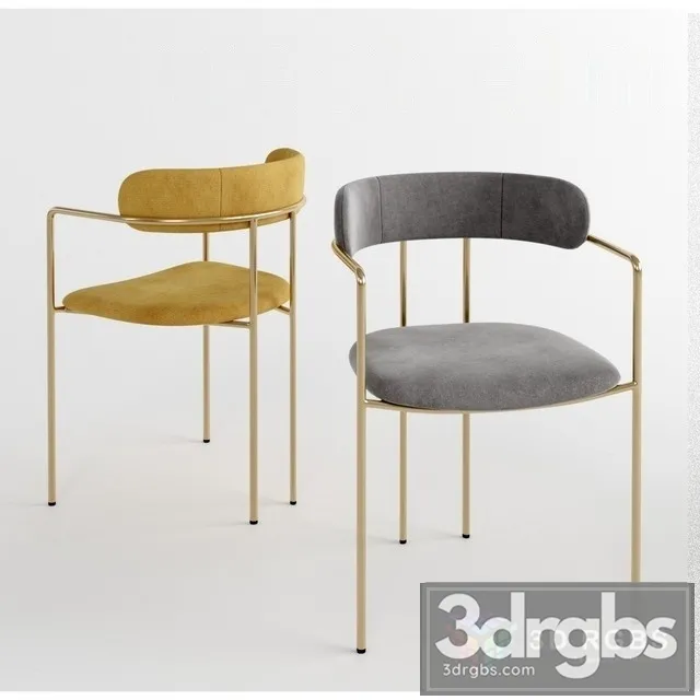 Lenox Dining Chair 3D Model Free