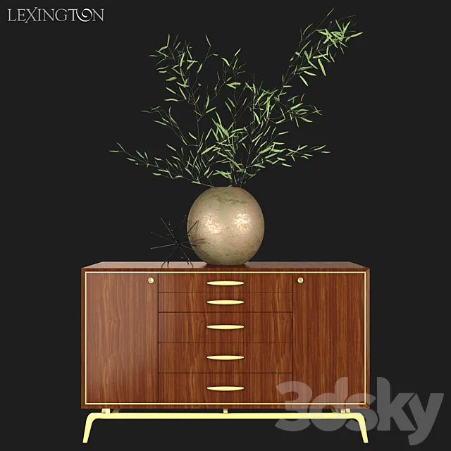Lenox Hill Buffet 3D Model