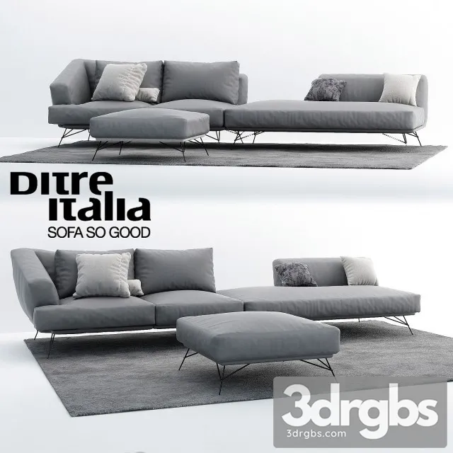 Lenoxx Sofa 01 3D Model Free