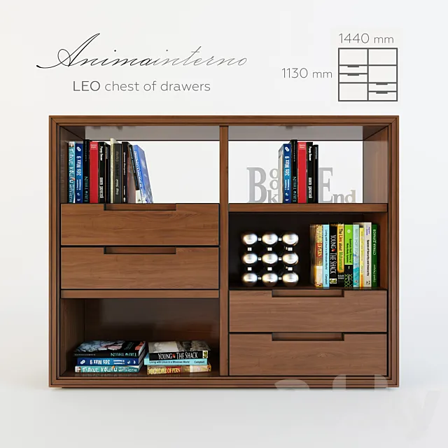 LEO - chest of drawers 3DModel