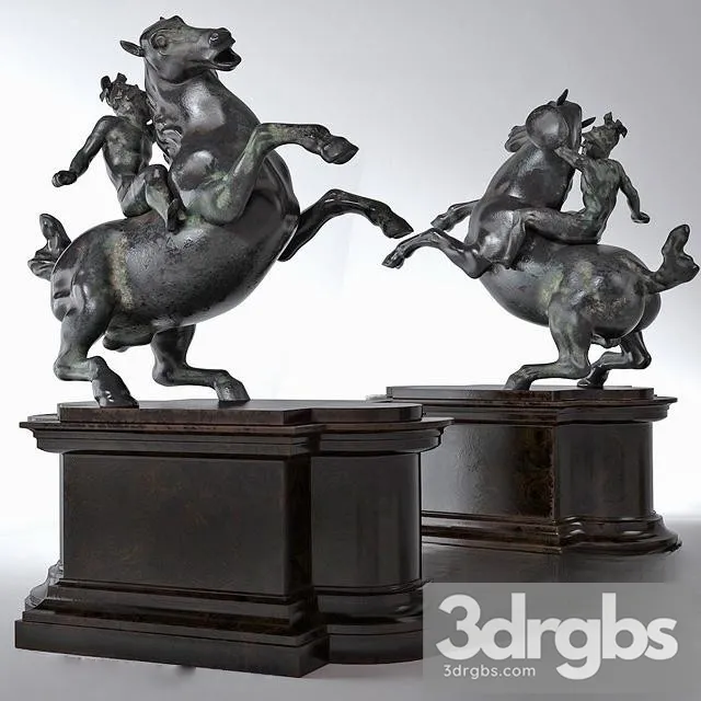 Leo Sculpture 3D Model Free