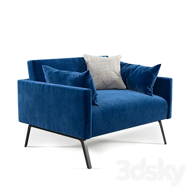 Leo sofa01 3D Model