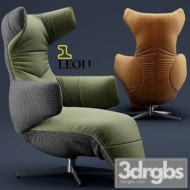 Leolux Saphira Armchair 3D Model Free