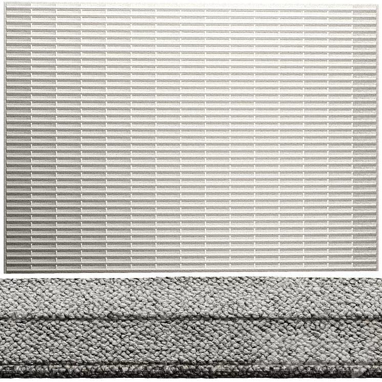 Leolux Valleys rug 3D Model Free