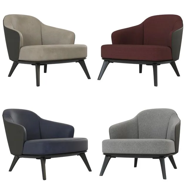 Leslie Armchair Minotti Free Download