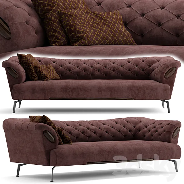 Lester classic sofa 3DModel