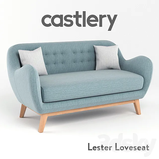 Lester loveseat 3DModel