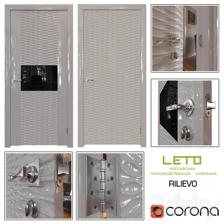 Leto Doors 3D Model