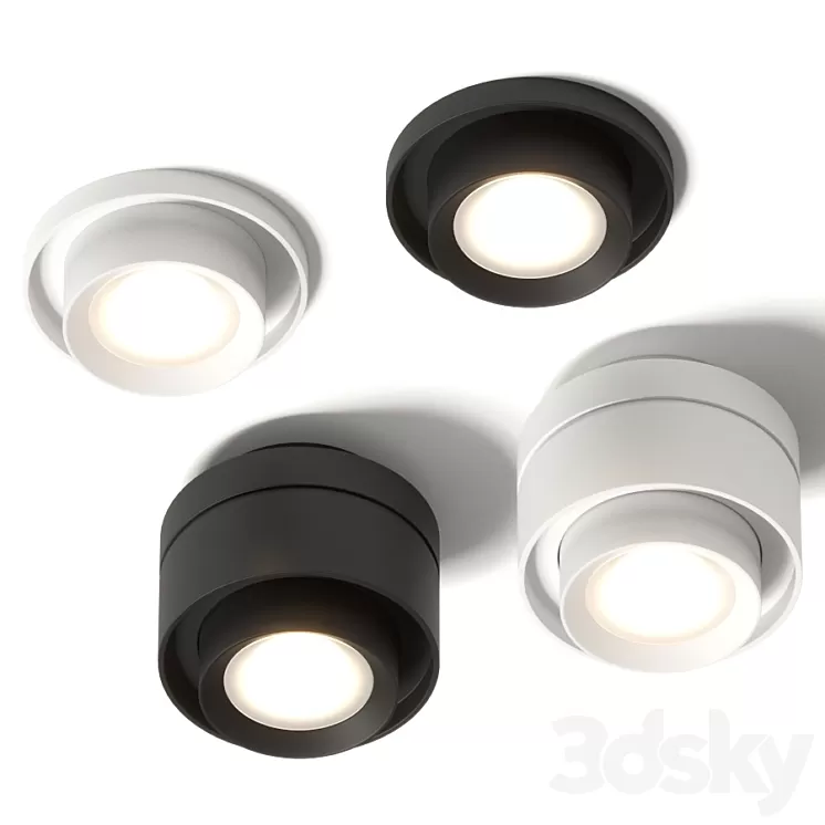 Letroh Surface Zoom Spotlights 3D Model Free Download