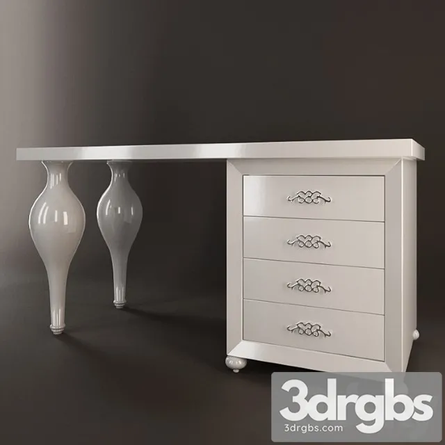 Letter Menu Table Fratelli Barry Fb Vd Pl 105 3D Model Free