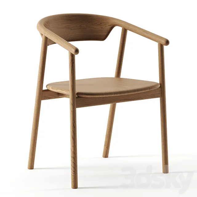 LEVA CHAIR by Mattiazzi 3D Model
