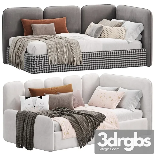 Level 08 Salon 06 Bed 3D Model Free