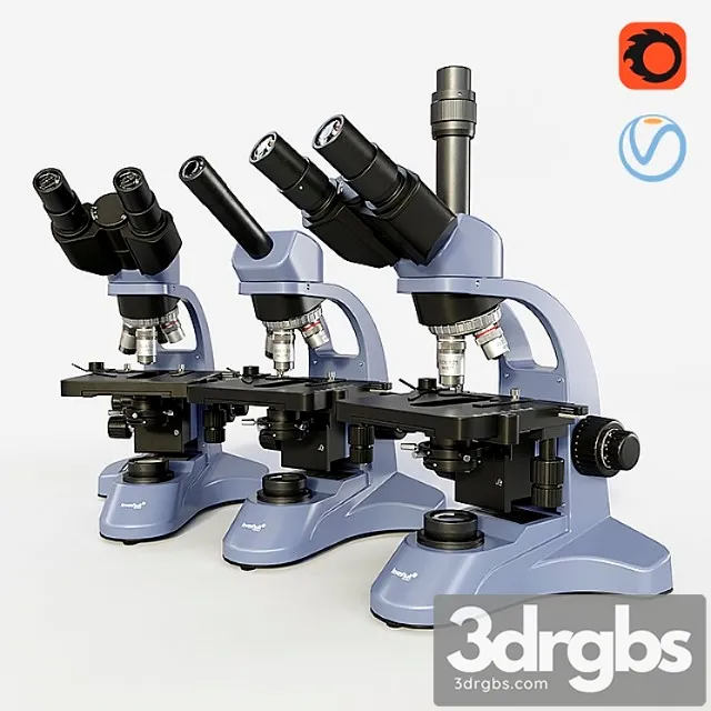 Levenhuk microscopes 3D Model Free