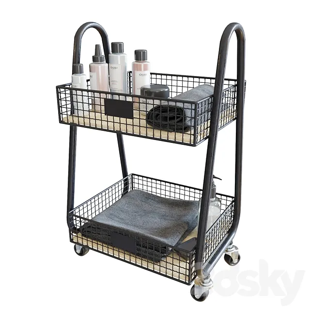 Lewis_Storage_Cart 3D Model