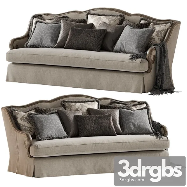 Lexington aragon sofa 2 3D Model Free
