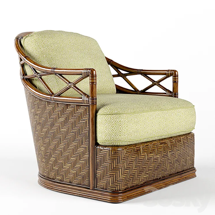 Lexington DIAMOND COVE SWIVEL CHAIR 3D Model Free