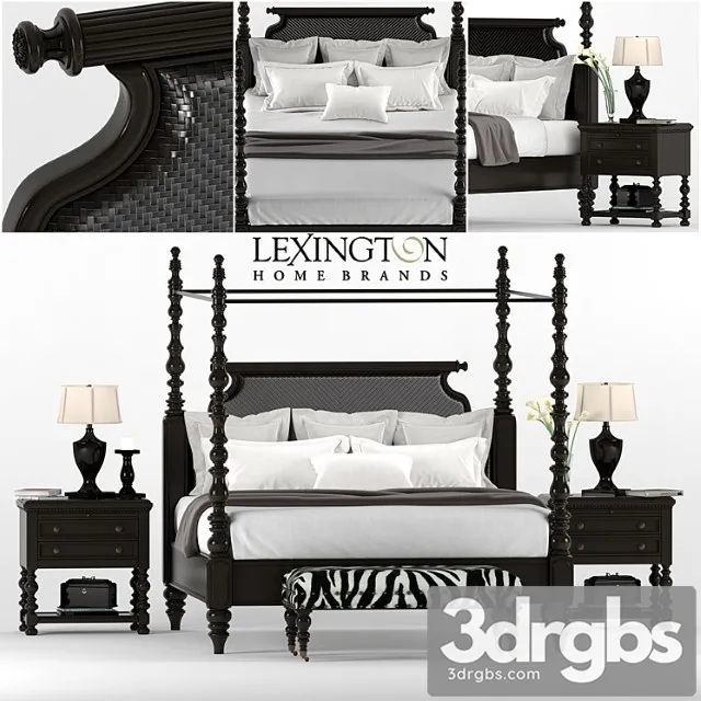 Lexington Home Brand Sovereigh Poster Bed 2 3D Model Free
