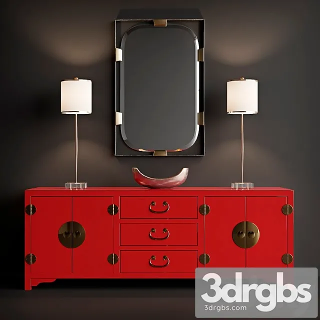 Lexington Jr Arteriors set 2 3D Model Free