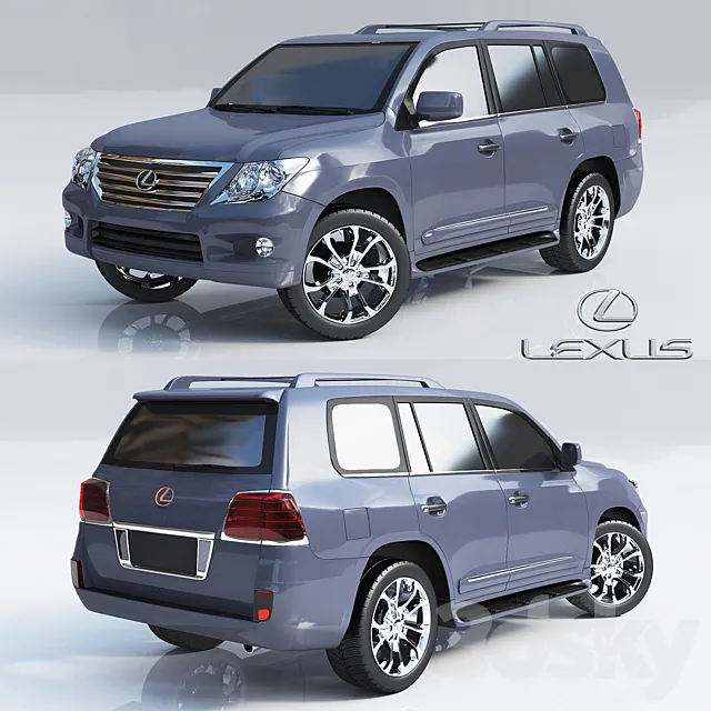 Lexus LX 570 3DModel