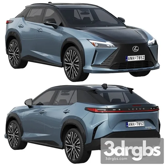 Lexus RZ 450e 2023 3D Model Free