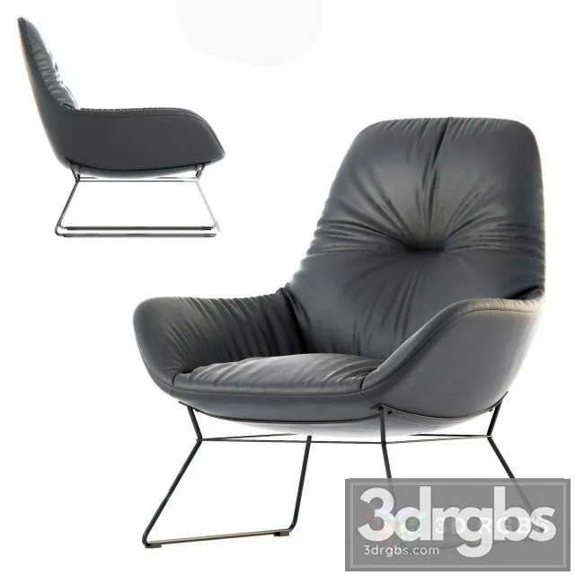 Leya Freifrau Armchair 3D Model Free