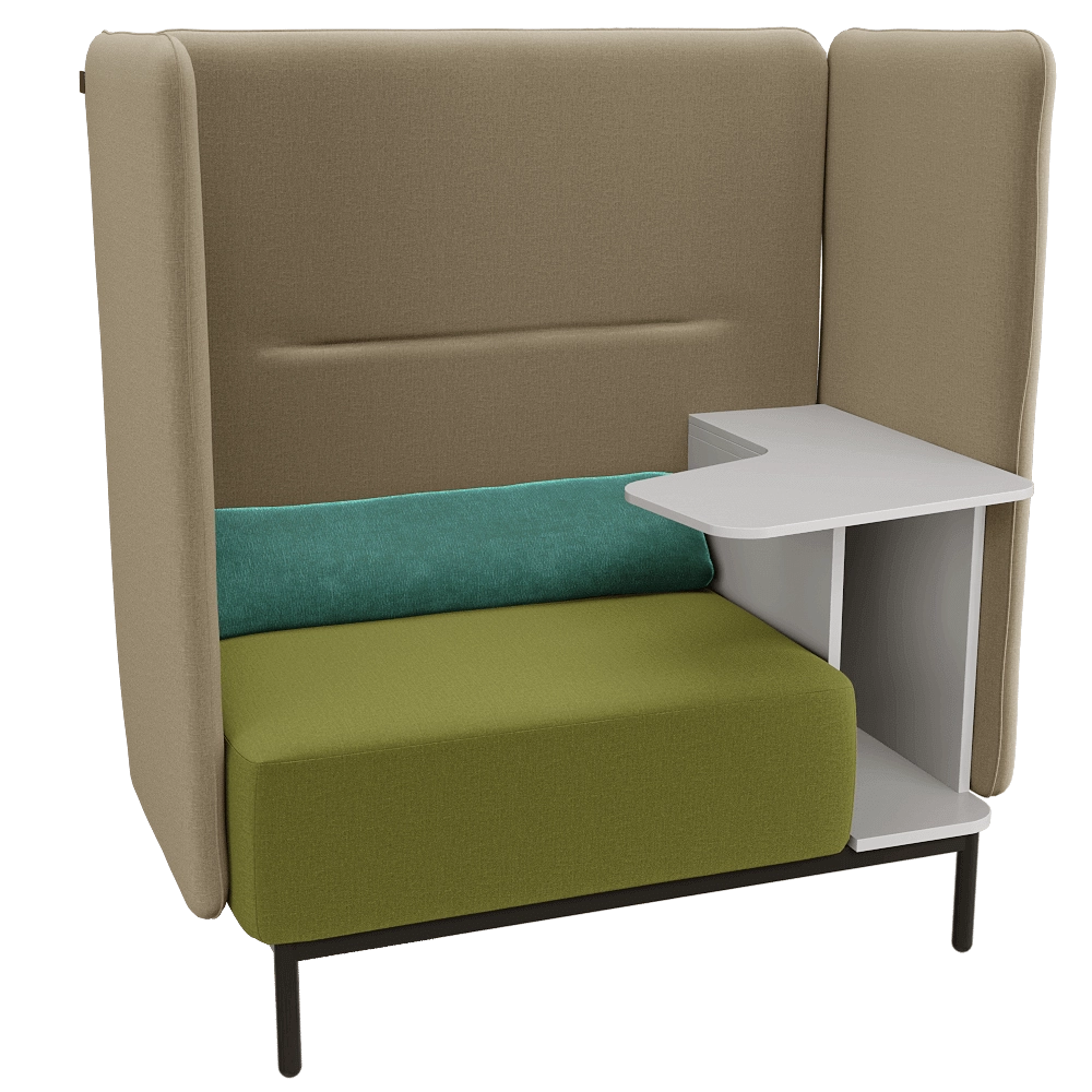LEYFORM - Sofa lounges meeting Workstation 3D Model