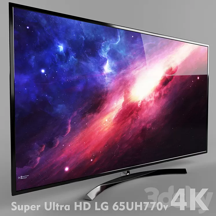 LG 65UH770v 3D Model