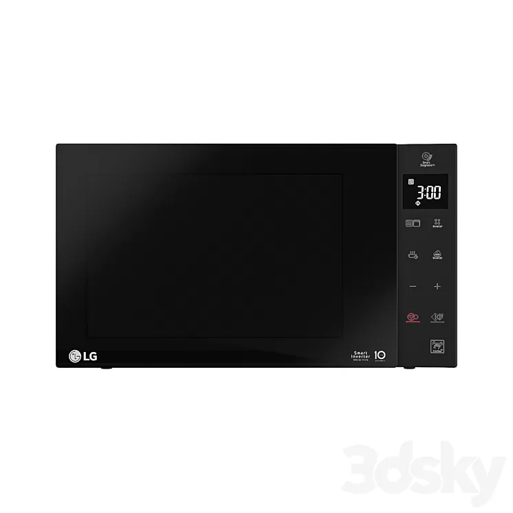 LG MW25W35GIS 3D Model