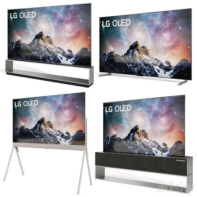 LG TVs 3D Model