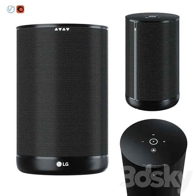 LG XBOOM AI ThinQ - WK7Y 3D Model