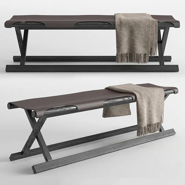 Liaigre bench orée 3D Model