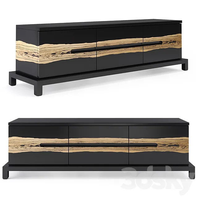 Liaigre Bora Low Cabinet 3D Model