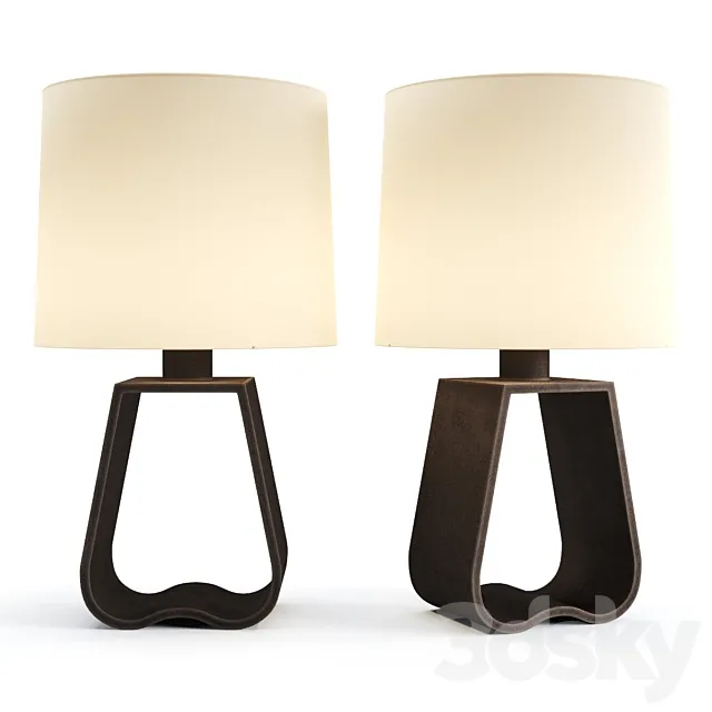 Liaigre lamp bocca 3D Model
