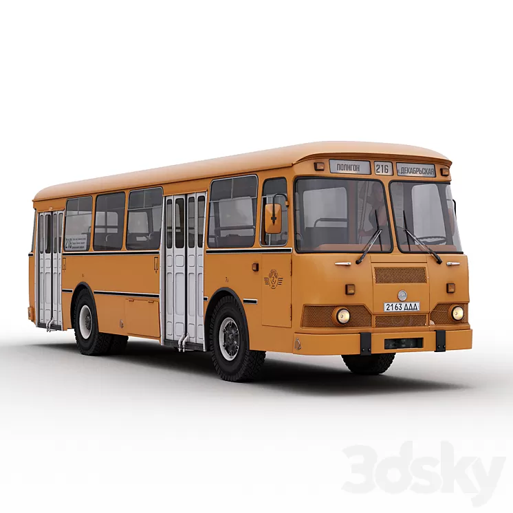 Liaz 677 3D Model