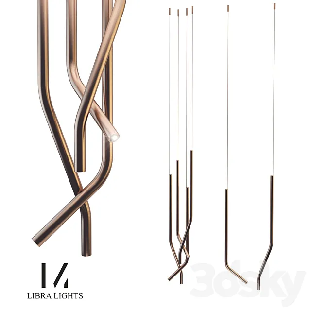 Libra Modular lamp 3DModel