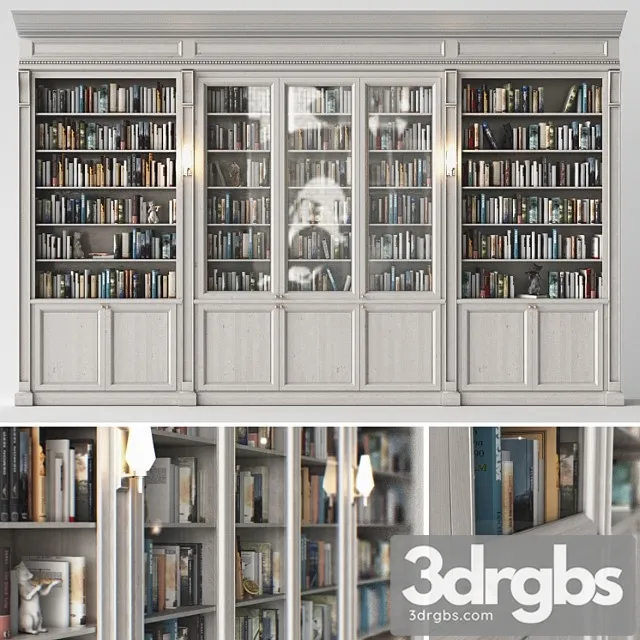 Library 3D Model Free