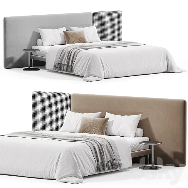 Licata Bed 3D Model