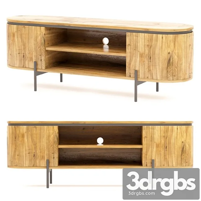 Licia tv stand 2 3D Model Free