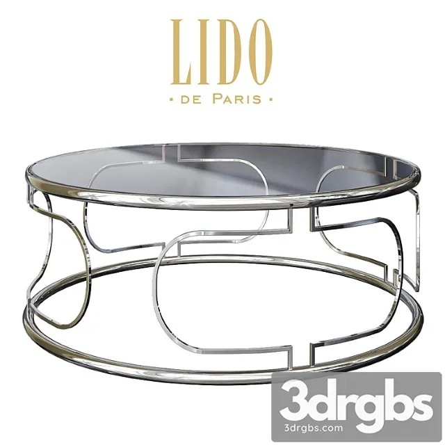Lido center table 4 2 3D Model Free