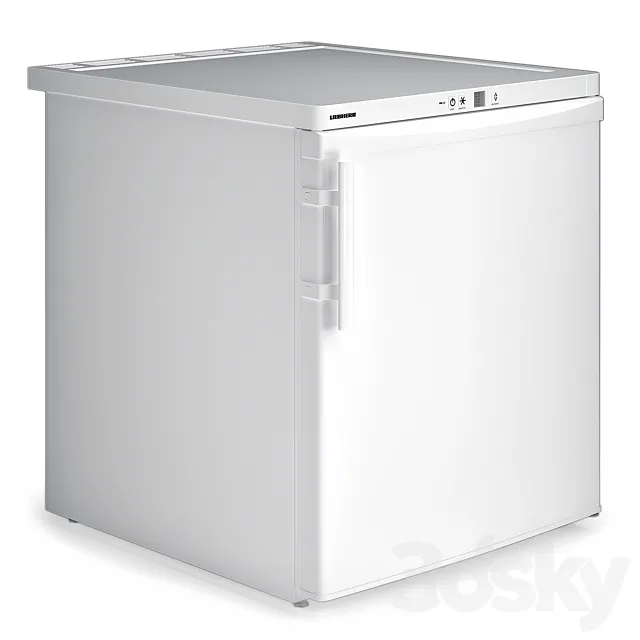 Liebheer Refrigerator GX 823 3D Model