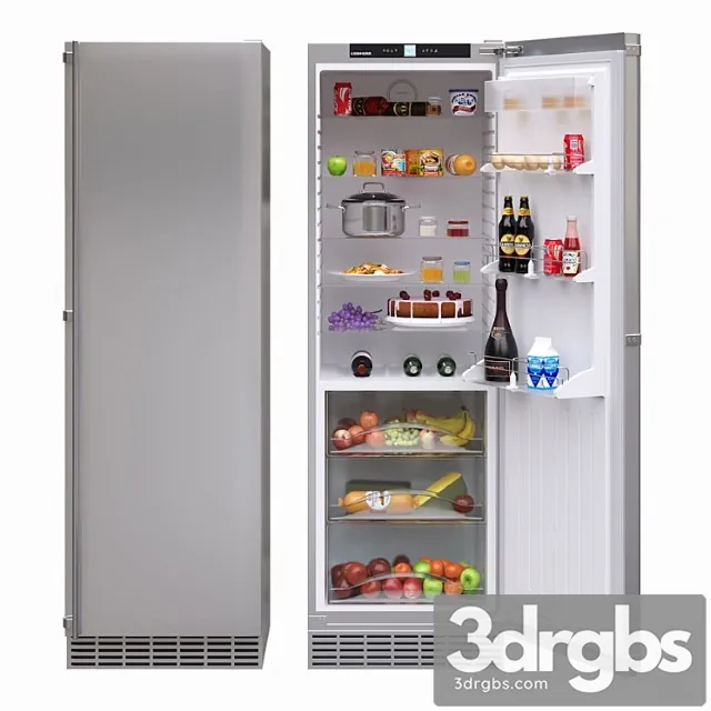 Liebherr rb 1410 fridge 2 3D Model Free