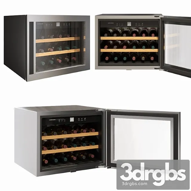 Liebherr wine fridge hws 1800 2 3D Model Free