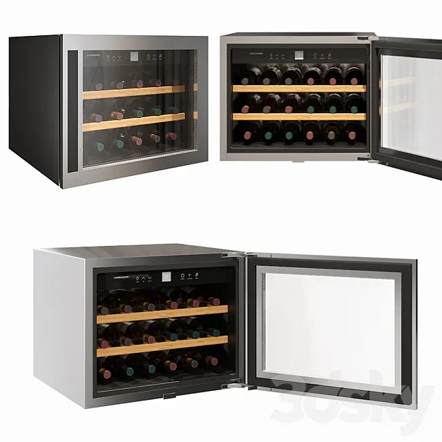 Liebherr wine fridge HWS 1800 3DModel